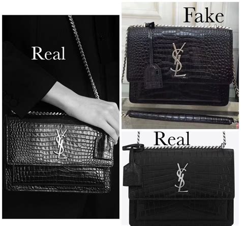 faux leather ysl bag